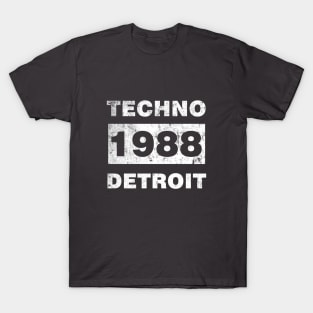 TECHNO 1988 DETROIT T-Shirt